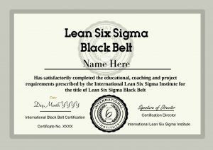 ILSSI Lean Six Sigma Black Belt