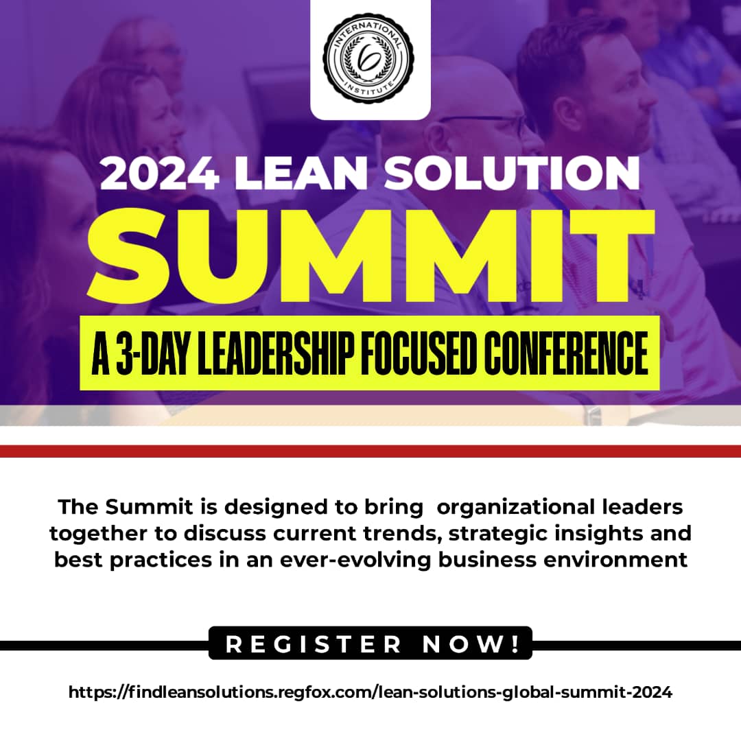 lean solution conference 2024