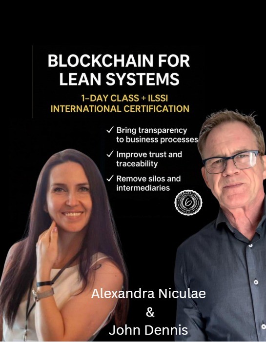 Blockchain for Lean Systems – 1 day Live-Zoom training and certification