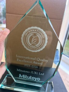 Mitutoyo ILSSI Quality Award 2025