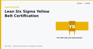 ILSSI yellow belt